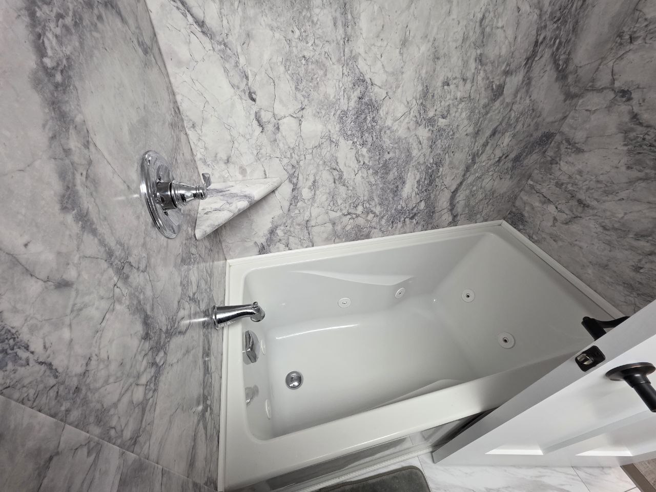 Jetted tub at a Morgantown vacation rental near Mylan Park